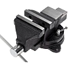 Тиски слесарные 100мм, поворотные, с наковальней KRANZ KR-12-5101