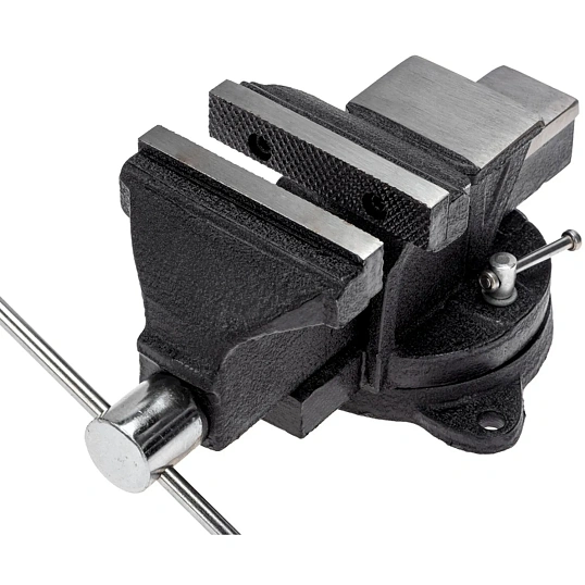 Тиски слесарные 100мм, поворотные, с наковальней KRANZ KR-12-5101