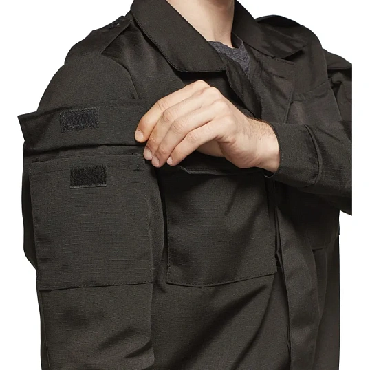 Костюм охранника ло32-КБР черный (48-50) 170-176