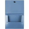 Папка на резинках Attache Metallics А4 800мкм, 40мм, синий