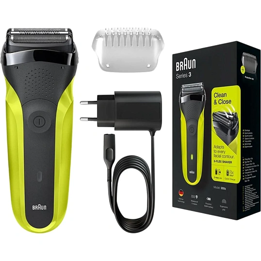 Электробритва Braun 300S Green (Зеленый)