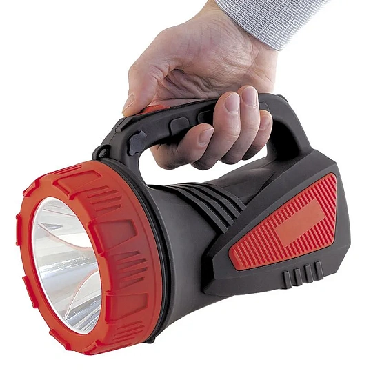 Фонарь ручной ЯРКИЙ ЛУЧ S-250A LED 5W 2 реж акк.220В ЗУ