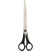 Ножницы Крамет 210мм Soft touch с симметричными ручками, черные Н-089