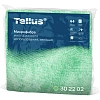 Салфетки хозяйственные микрофибра Tellus 35х35см зелен 5л/пач 28/уп_302202