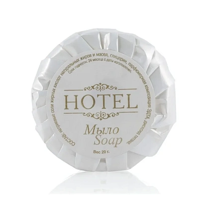 Мыло туалетное HOTEL 20г,гофре,300шт