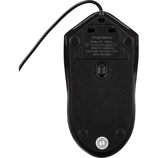 Мышь компьютерная E-M236/BT-JM-002 черная, USB, 1000DPi, 120x62x38мм