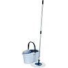 Комплект для уборки Vileda УльтраСпин Мини 158010 голубой стелескоп.ручкой