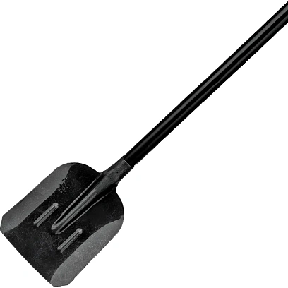 Лопата совковая Palisad 28.5x23.5 см сталь с р/ж деревянный черенок 61304