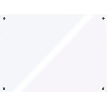 Доска стеклянная магнитная, 100х150, Attache, белый