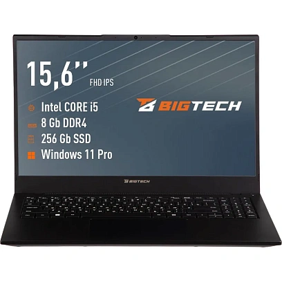 Ноутбук BigTech R157 (R157-I4A8W) i5-1235U/8Gb/256Gb SSD/15.6/W11P