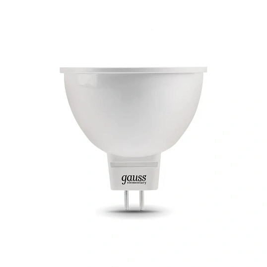 Лампа светодиодная Gauss LED Elementary MR16 GU5.3 5.5Вт 3000К, 13516