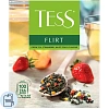 Чай Tess Flirt зеленый с клубникой 1,5гх100шт
