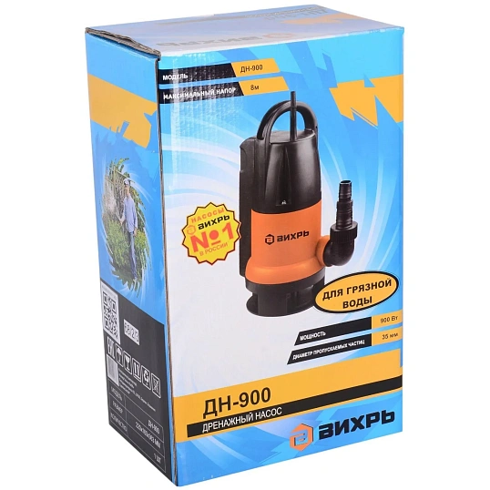 Насос дренажный ДН-900 Вихрь 68/2/3