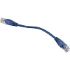 Патч-корд TWT TWT-45-45-0.15-BL UTP кат.5e, 0.15 м, синий