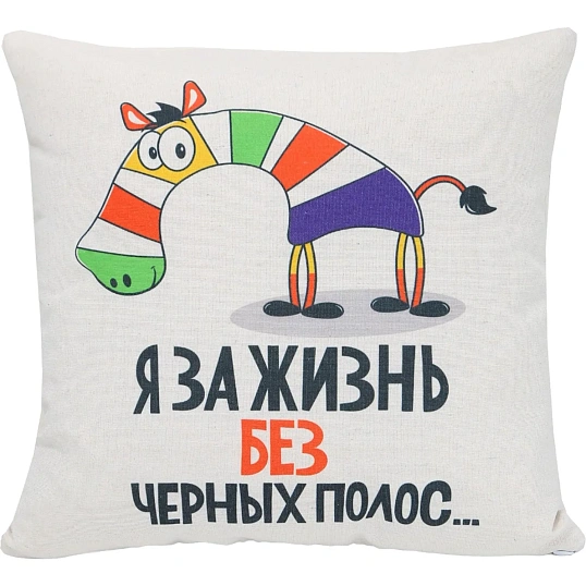 Подушка декоративная 40х40см (хлопок 60%, ПЭ 40%/новолон ПЭ), ПД40-036