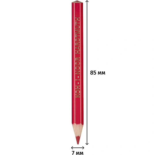 Карандаши цветные KOH-I-NOOR короткие Крот 12 цв/наб 3622012046KSNN