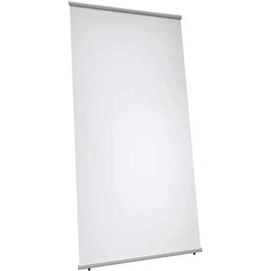 Стойка напольная Комус для плакатов и баннеров L-banner Roll Up без полот