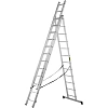Лестница Стремянка проф, 3х12 ступеней, Н=338/560/786см СИБРТЕХ