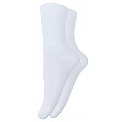 Носки белые разм. 23 (50пар/уп) S
