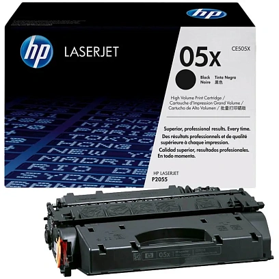 Картридж лазерный HP 05X CE505X чер. пов.емк. для LJ Р2055