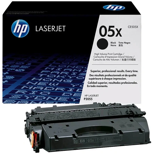 Картридж лазерный HP 05X CE505X чер. пов.емк. для LJ Р2055