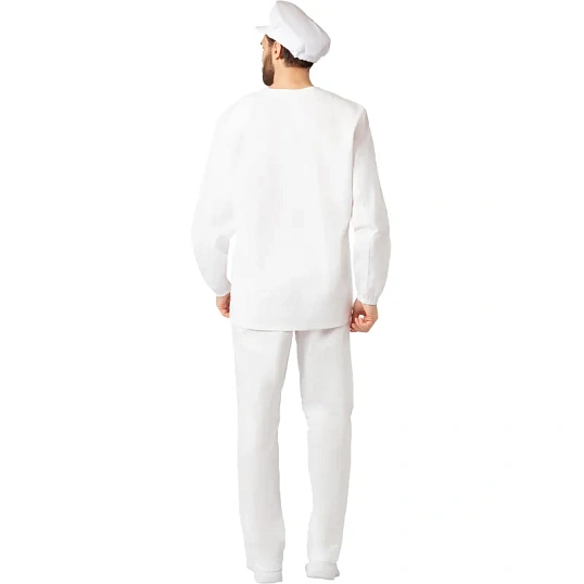 Костюм пекаря универсальный/у05-КБР дл.рук. (р.44-46) р.158-164