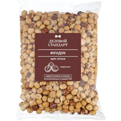 Фундук Деловой Стандарт жареный,1кг