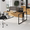 Рабочая станция К-Loft 241S004 2раб.места Ш1180 дуб натур