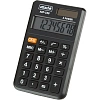 Калькулятор карманный Attache, AEP-100,8р,двойное питание, черн