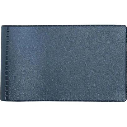 Визитница для 28 карт, горизонтальный, 60x100 мм, синий 2754-101