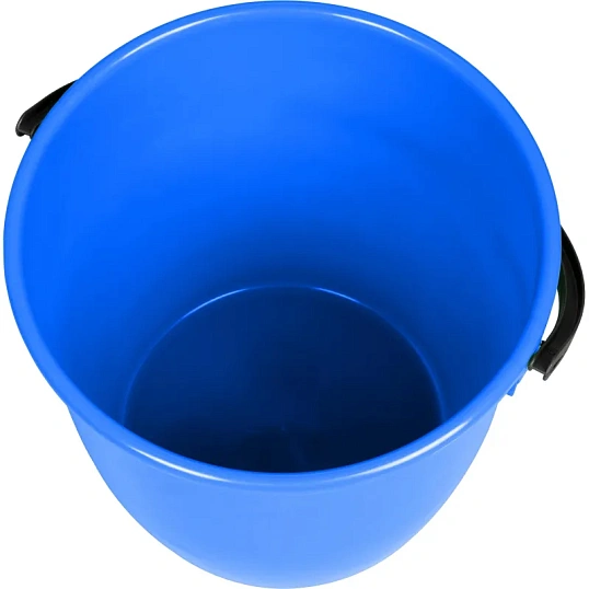 Ведро хозяйственное Крепыш 13л пластиковое синее