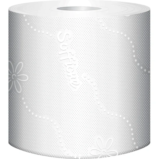 Бумага туалетная Soffione Imperial Peony 4сл, белая, 8 рул/уп