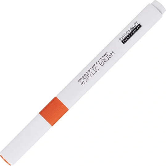 Набор маркеров кистей акриловых Sketch&Art, 12 ЦВ., 22-0155