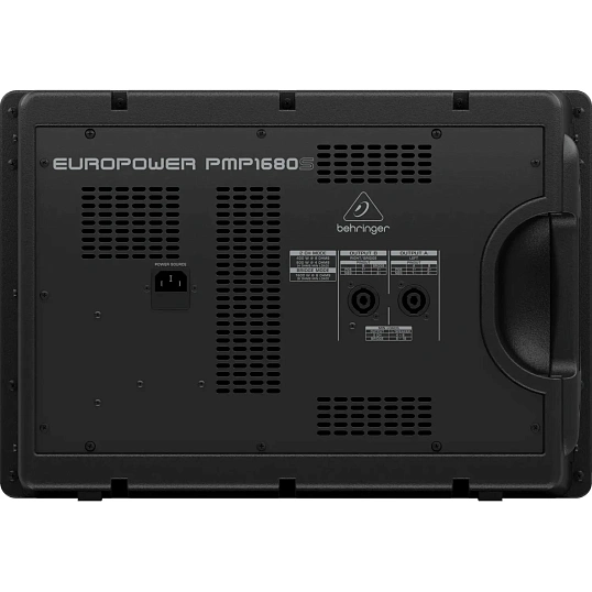 Микшер-усилитель Behringer PMP1680S, 2х600Вт 4 Ом, 12 каналов, эквалайзер