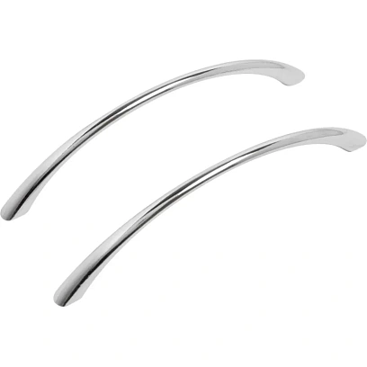 Ручка УЗК_скоба меб. StahlBuro A204-96 (16639) компл-2шт CP хром