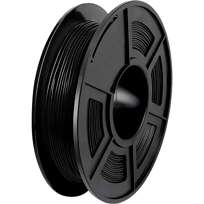 Пластик NV PRINT TPU Black Черный для 3D печати диам.1.75мм 0,5 кг