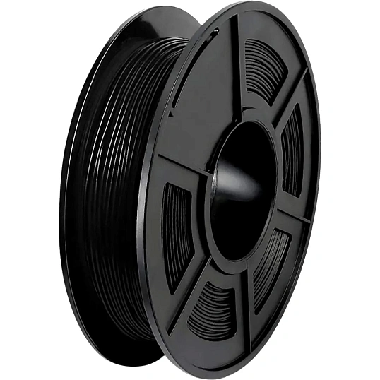 Пластик NV PRINT TPU Black Черный для 3D печати диам.1.75мм 0,5 кг
