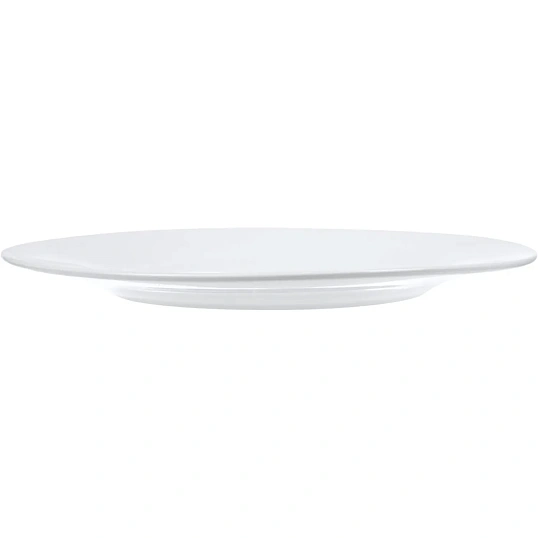Тарелка Tvist Ivory мелкая, фарфор, D230мм, белая, фк4003