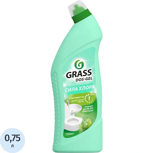 Средство для сантехники DOS GEL Мятная сила гель 750мл