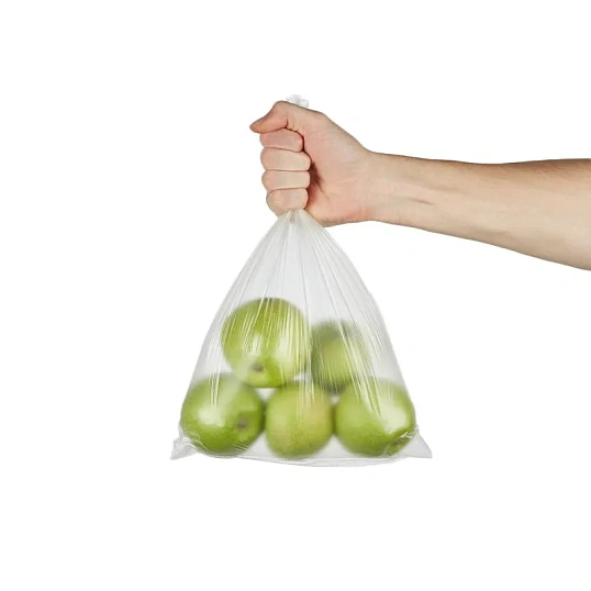 Пакет фасовочный ПНД 24х37см, 8мкм 100шт./уп.д/быт. целей, прозрачн. Эконом