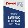 Картридж Комус TZE-111(Brother TZE-111  черный на прозрачном ,6мм/8м)