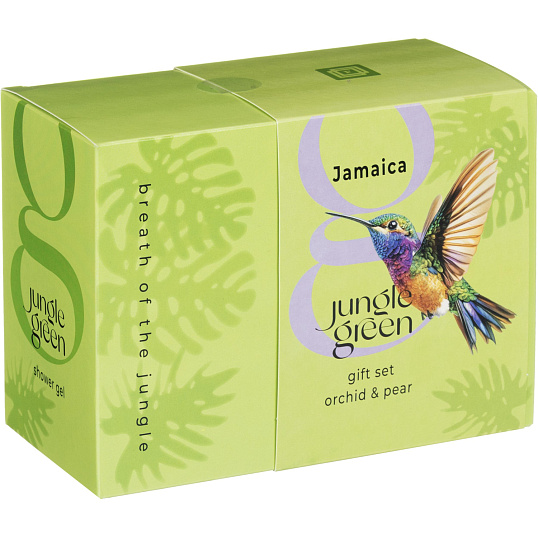 Подарочный набор Jungle Green JAMAICA Шампунь 250+Гель д/душа 250млКолибри