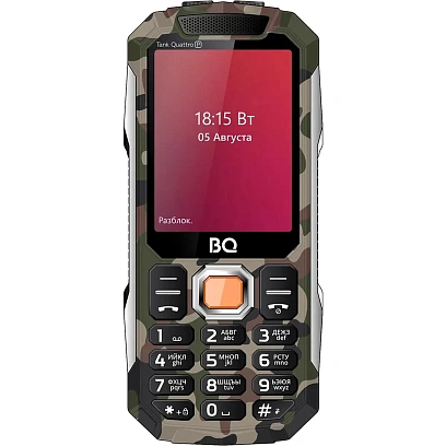 Мобильный телефон BQ-2817 Tank Quattro Power Камуфляж