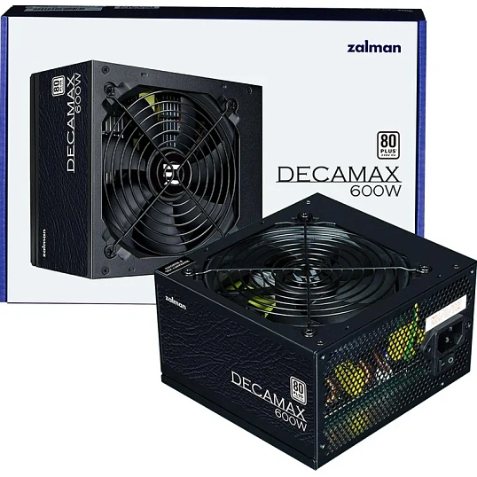 Блок питания Zalman ZM600-LX3, 600W, APFC, 12cm Fan, 80