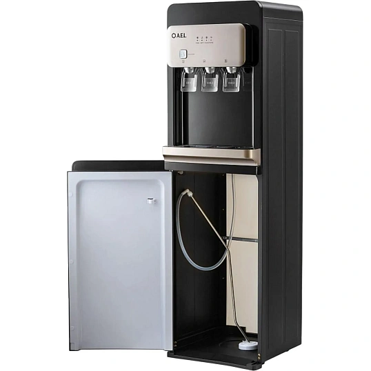 Кулер AEL LD-AEL-806a black/gold, для воды