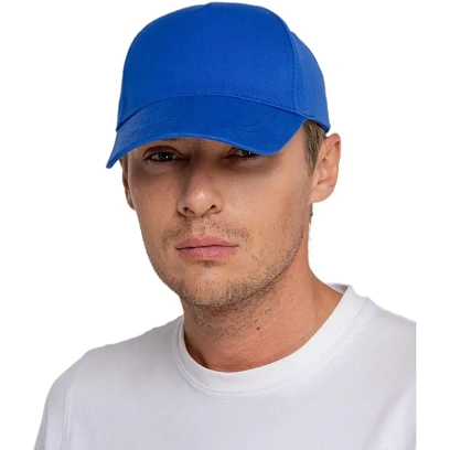 Бейсболка Convention, ярко-синяя
