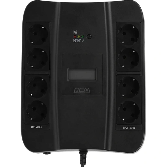 ИБП Powercom Spider SPD-750U LCD, Line-Interactive, 8xEURO
