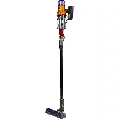 Пылесос Dyson SV46 V12 Detect Slim Absolute 545Вт серебристый/желтый