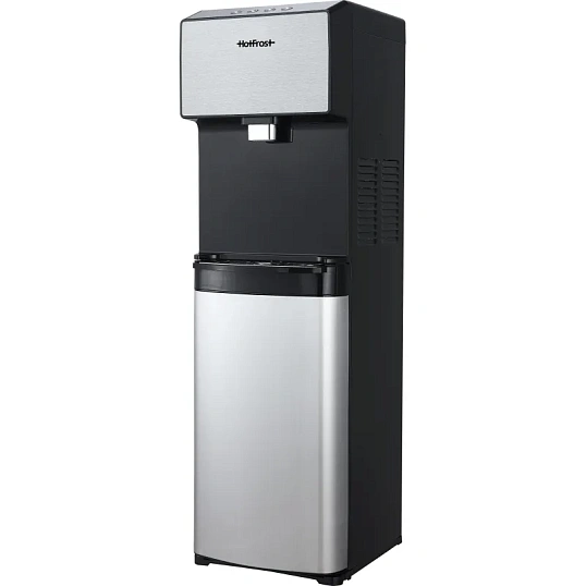 Кулер для воды HotFrost V450ASM, 650Вт, бак холод. 3.6л,горяч. 1л, (серебр)
