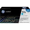 Картридж лазерный HP 124A Q6001A гол. для CLJ 1600/ 2600